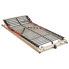 Schultz Schlafkultur 173192 Trendline ST 28 Lattenrost, Kopf- und Fu�teil per Hand verstellbar, perfekt zur Testsieger Matratze Badenia BT 310, mit H�chstpunktzahl LGA gepr�ft, 90 x 200 cm