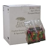 Eden Grove Red Tea Peony, 40-count Pyramid Tea Bags, 2.8-Ounce Boxes (Pack of 2)