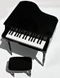 NEW CHILDREN'S YOUNG VIRTUOSO BLACK BABY GRAND PIANO