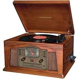 New High Quality CROSLEY RADIO CR42-PA LANCASTER TURNTABLE RADIO (HOME AUDIO)