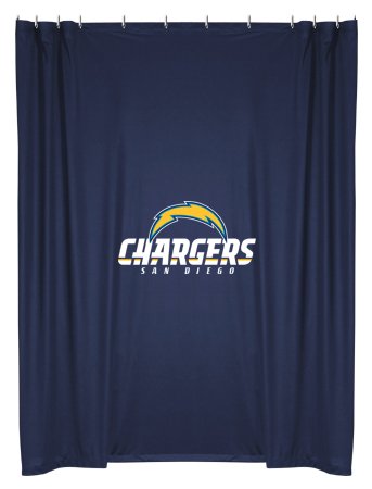 Shower Curtain - San Diego Chargers