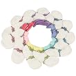 12 Pairs Ribbon Baby Girls Newborn Infant 9-12 month Size 3-4 Ankle Low Socks