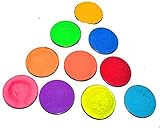 Holi Colors (Non Toxic Holi Colors) 10 Assorted Colors of 50 Grams Each