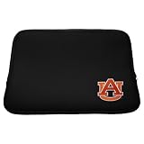 Auburn Tigers 15.5'' Black Neoprene Embroidered Laptop Sleeve