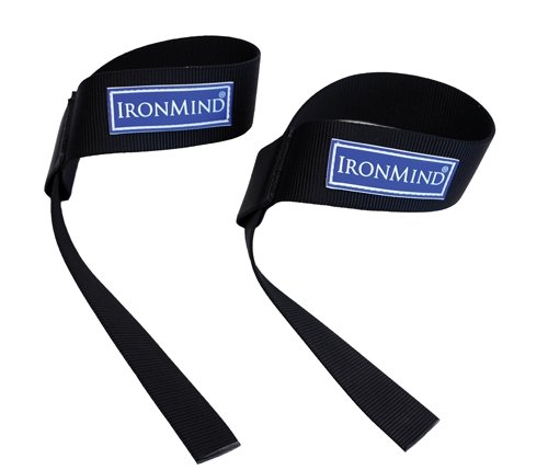 Black and Fourth Lifting Straps (pair) On Sale