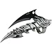 Iron Reaver Finger Claw-Blackend Silver