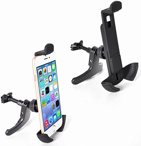 Car Mount Air Vent Phone Holder 360 degree Rotation Cradle Fits iPhone 5/6/7 and Plus, Samsung Blackberry LG