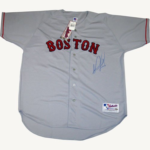 Steiner Sports MLB Boston Red Sox David Ortiz Signed Authentic Red Sox Away Jersey (No Number)