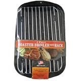 Granite Ware 3 Piece Roaster/Broiler with Rack Set