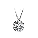 Doctor Who Seal of Rassilon Engraved Chain Necklace