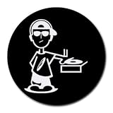 DJ rap disc jockey Round Mousepad Mouse Pad Great Gift Idea