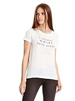 Broadway NYC Camiseta Manga Corta Benita (Blanco)