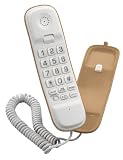Uniden コード付電話機 カフェラテ UTP-100(LA)