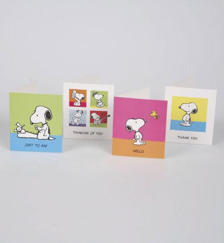 8 Mini Snoopy Cards