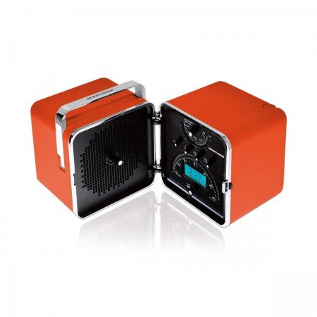 Brionvega Radio-Wecker TS 522 CR, orange
