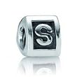Pandora Damen-Bead  Sterling-Silber 925 Buchstabenelement "S" KASI 79323-S