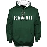 Hawaii Warriors Green Classic Twill II Pullover Hoodie Sweatshirt