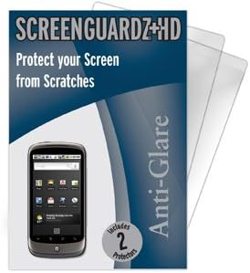 ScreenGuardz HD (Hard) Anti-Glare Screen Protectors (Pack of 2) for Google Nexus One