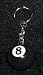 8-Ball Schl�sselanh�nger Billiardkugel L=0: my-fan-page.de