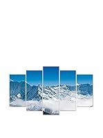 Wall Decor Fotocuadro 5 Piezas Pirámide Mountainsky