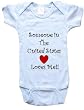SOMEONE IN THE UNITED STATES LOVES ME - UNITED STATES BABY - Country Series - White, Blue or Pink Onesie / Baby T-shirt