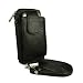 Womens Leather Cell Phone Case & Wallet with Shoulder Strap in a Variety of Colors (Fits Smart Phone