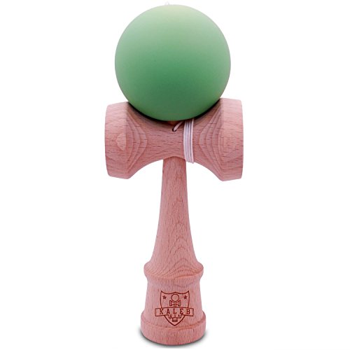 Kaleb Kendama Rubberized Green Matte And Extra String