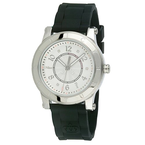 Juicy Couture Women's 1900832 HRH Black Jelly Strap Watch