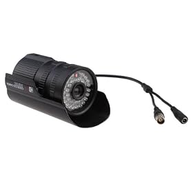 Outdoor CCTV Surveillance 36 IR LEDs Security Camera With 1/4�� SHARP CCD Color Sensor And Wide Angle 3.6mm Lens: Camera &amp; Photo