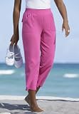 PANTS CROPPED EYELET