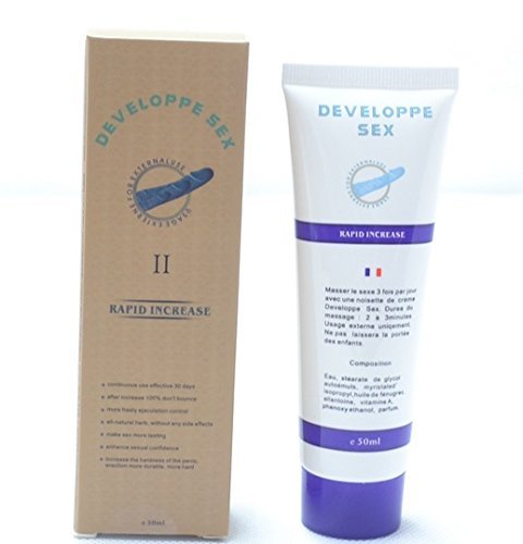 Men Penis Enlargement Gel, Developpe Sex II Rapid Increase , Penis Enlargement Cream, Male Lubricant 1 x 50ml