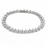 1.00ctw. Diamond 10k White Gold Tennis Bracelet (1.00ctw, J-K, I2-I3)