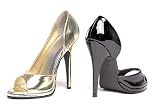 513 Hannah, 5 Inch Peep Toe Pump In 2 Colors, by Ellie Shoes