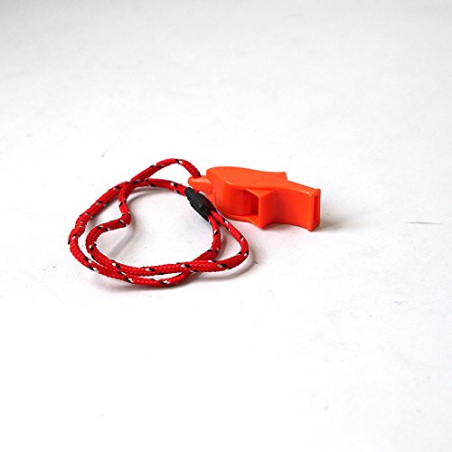 XiDaJe Orange Camping Hiking Security Emergency Whistle