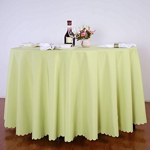 simple fresh tablecloths/Round solid table cloth/Waterproof table cloth/ table cloth/Wallpaper-E diameter240cm(94inch)
