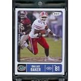 2007 SAGE HIT Dallas Baker #41 Florida Gators Rookie Football Card - Shipped In Protective Display Case!