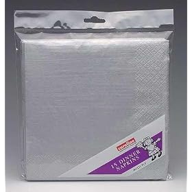 Catering Tableware | Napkins 40cm Silver