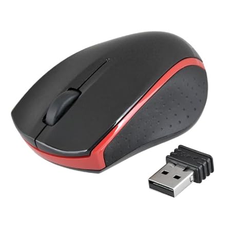 AONI Fashionable 2.4G Laser Wireless 3 Button 3D Mini USB2.0 Receptor Mouse