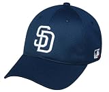 San Diego Padres San Diego Padres Fitted Cap (Medium/Large 6 7/8 - 7 1/4) MLB Officially Licensed Major League Proflex Mesh/Jersey Replica Baseball Hat