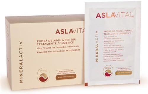 Aslavital Clay Powder for Cosmetic Treatments 10x20g 7oz