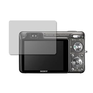 Skinomi TechSkin - Invisible Screen Protector Shield for Sony Cybershot DSC-W300 + LIFETIME REPLACEMENTS