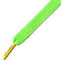 Mr. Lacy Flatties Laces - Neon Green/Yellow Tip