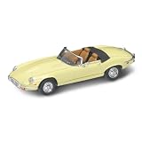 1971 Jaguar E-Type Yellow 1:43 by Yat Ming Road Signature
