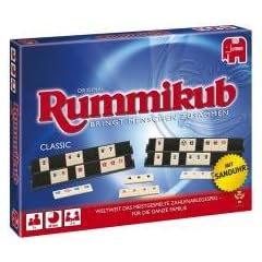 Jumbo 17571 - Original Rummikub Classic - mit Sanduhr