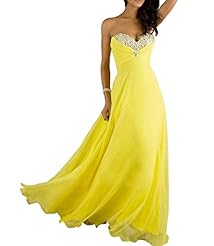 Strapless Chiffon Sequined Floor Length Evening Dress/Bridesmaid Dress/Party Dress 