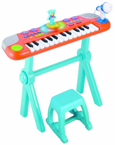 Idena 6802003 - Standkeyboard mit Tanzb&auml;r