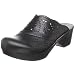 Dansko Women's Sklyar Veg-Tan Clog,Black,38 EU / 7.5-8 B(M) US