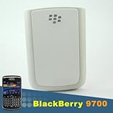 Original Blackberry Bold 9700 White Battery Door Cover