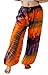 Treasures of Thailand Real Tie Dye Pants Unisex Harem Hippy Beach Casual Wear Purple