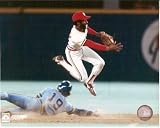 Ozzie Smith St. Louis Cardinals Double Play Color 8x10 Photo